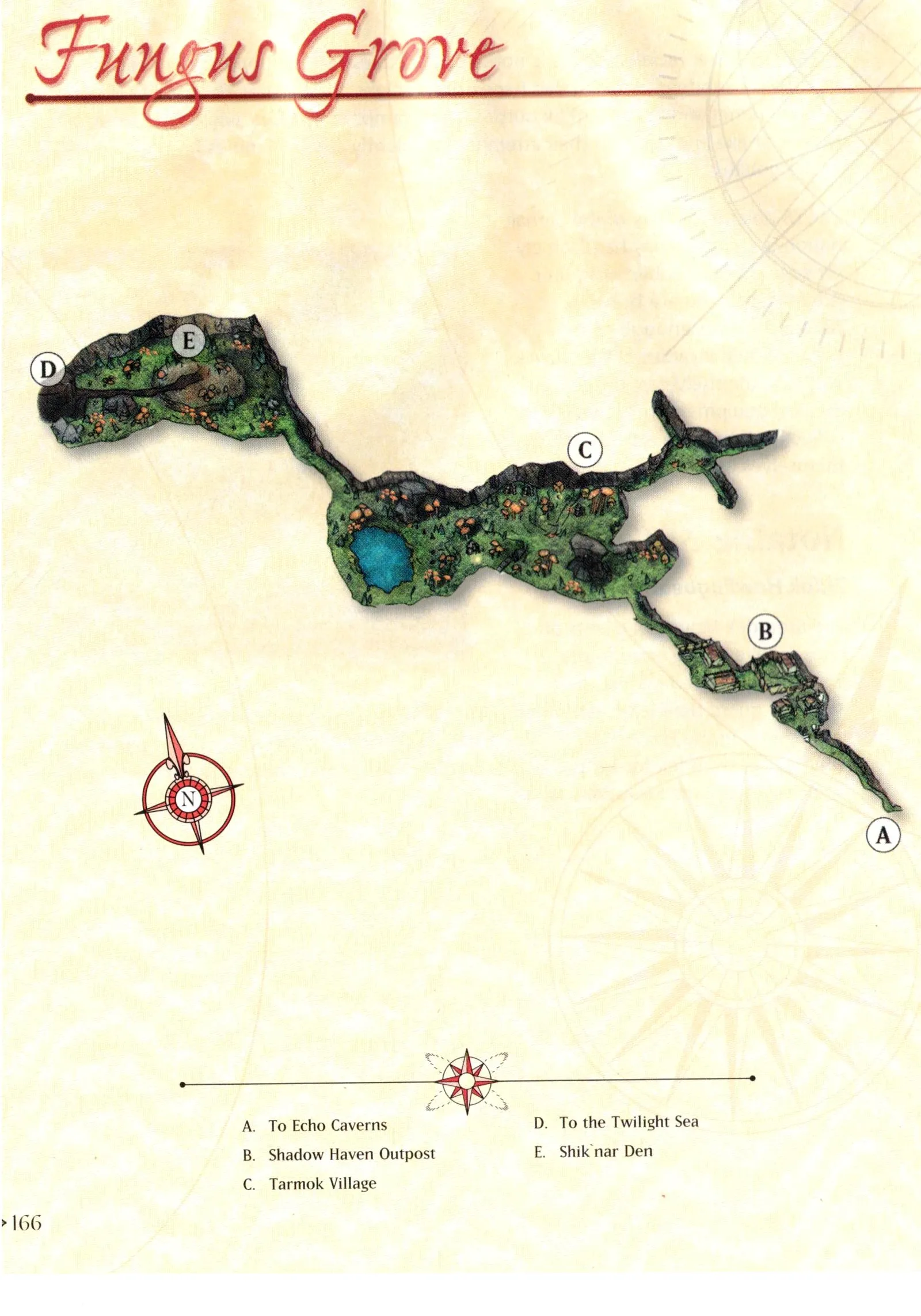 Map of Fungus Grove