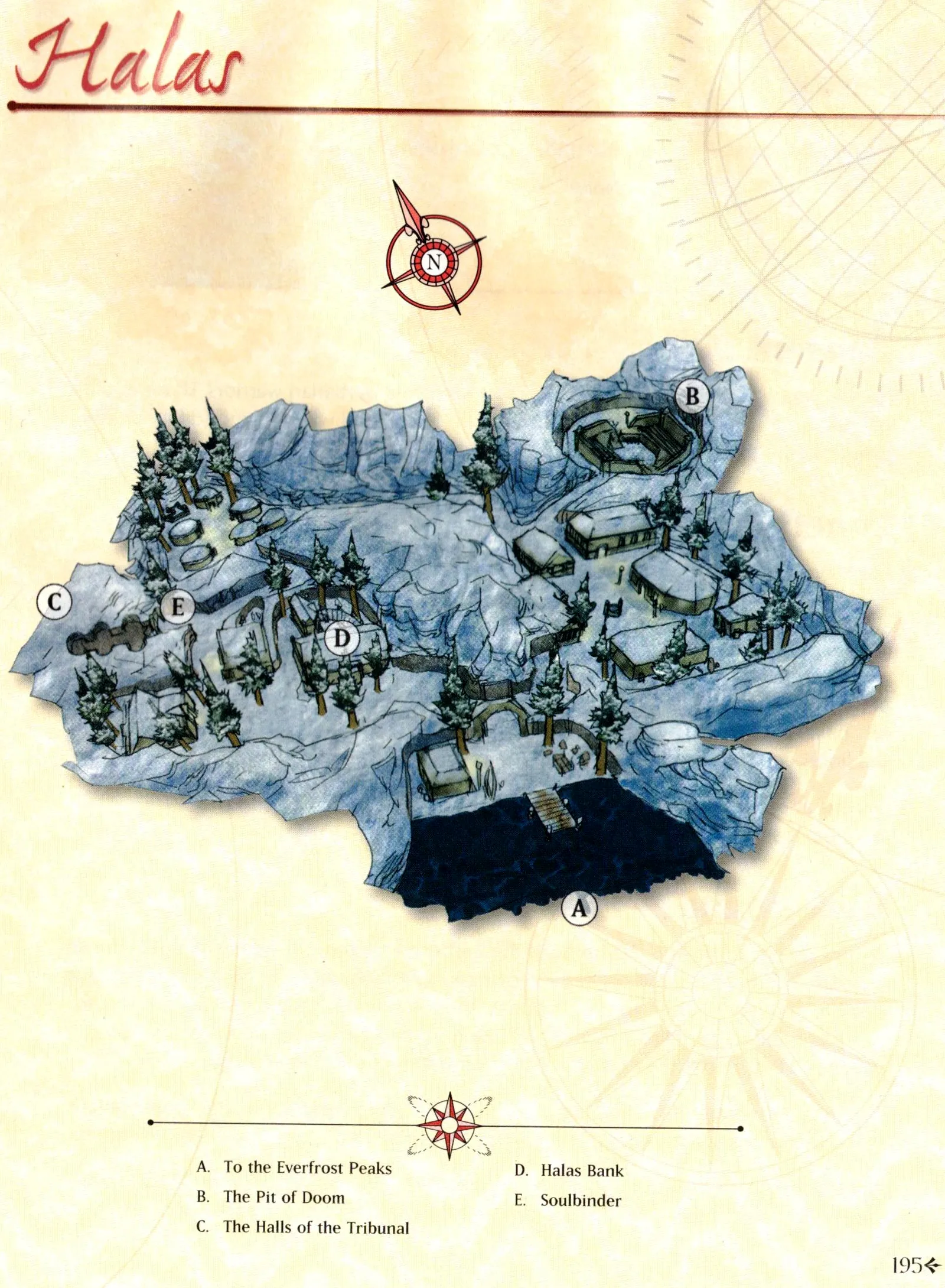 Map of Halas