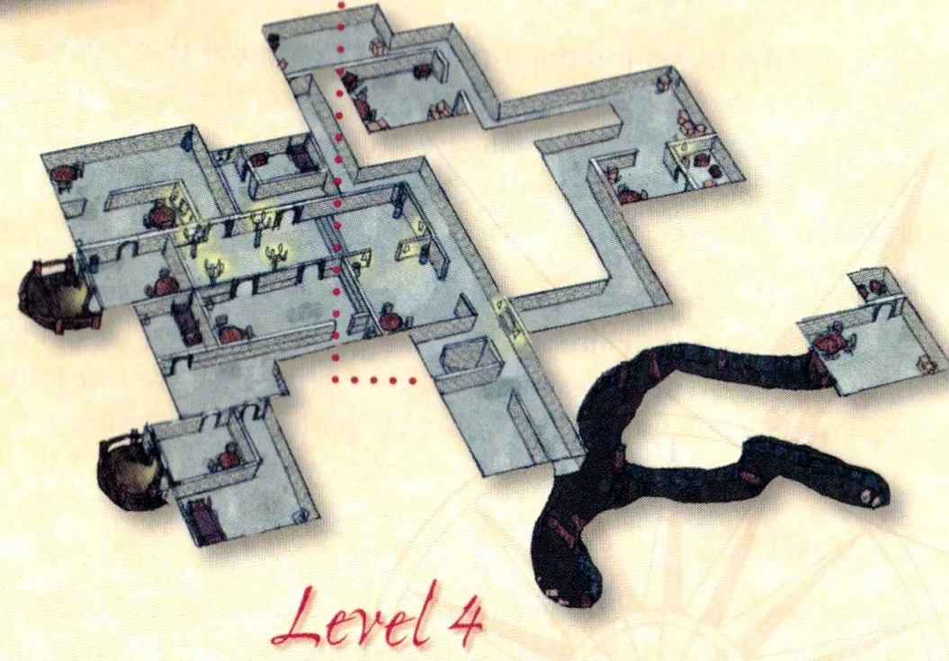 Map of High Keep — Level 4