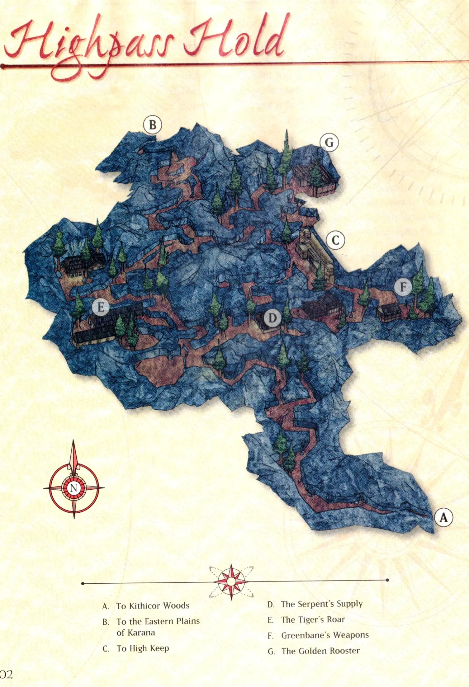 Map of Highpass Hold