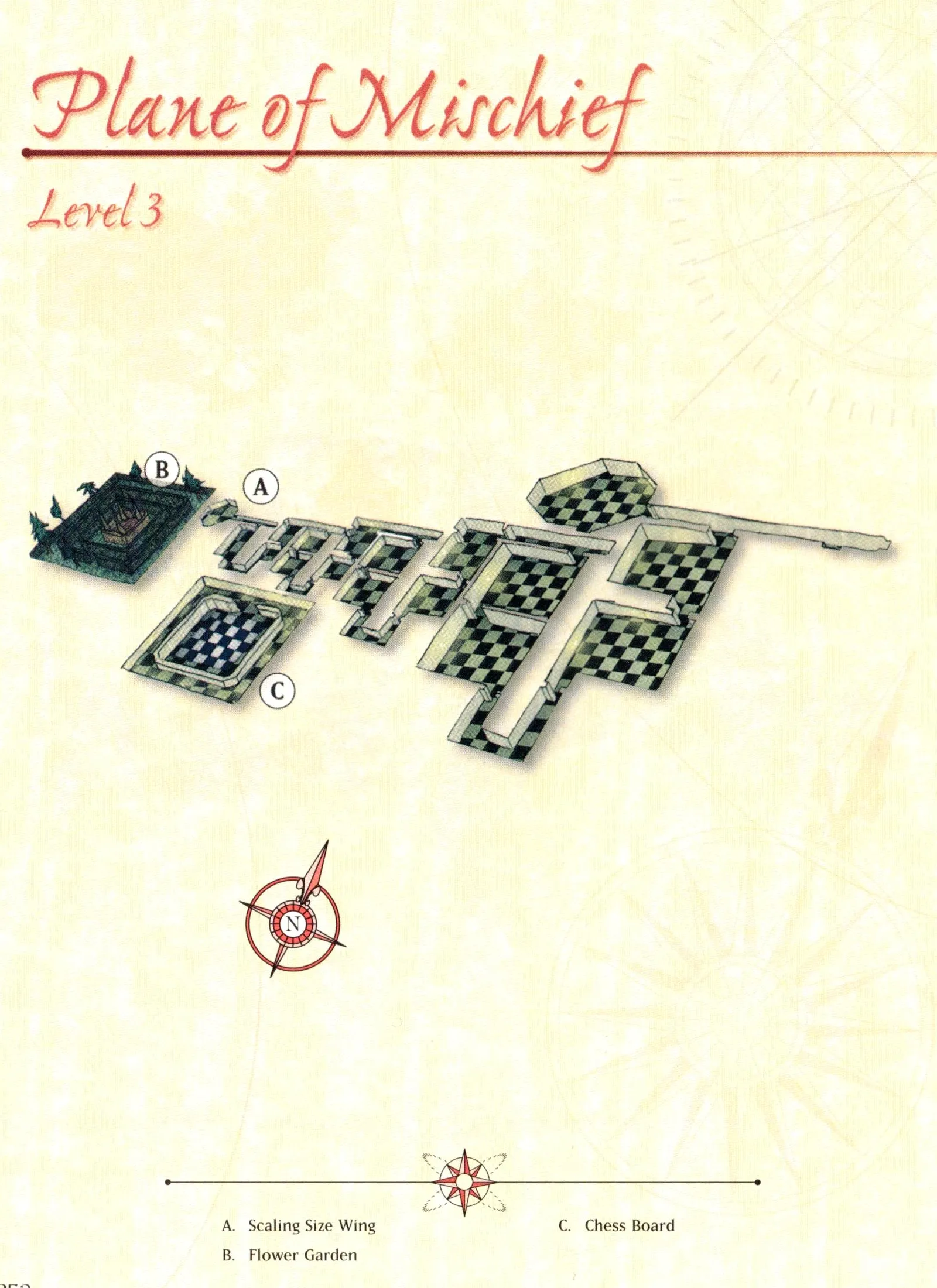 Map of Plane of Mischief — Level 3