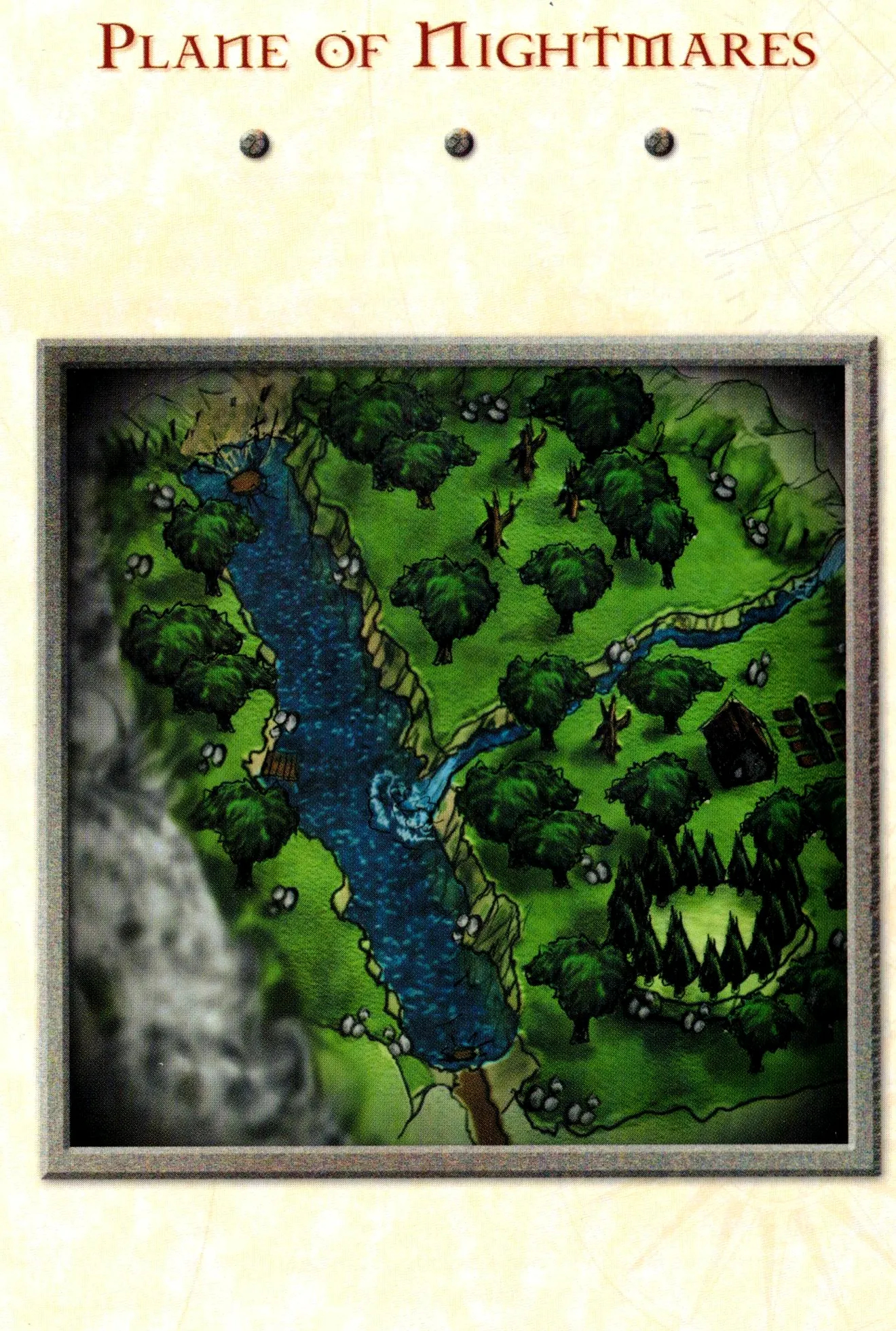 Map of The Plane of Nightmares