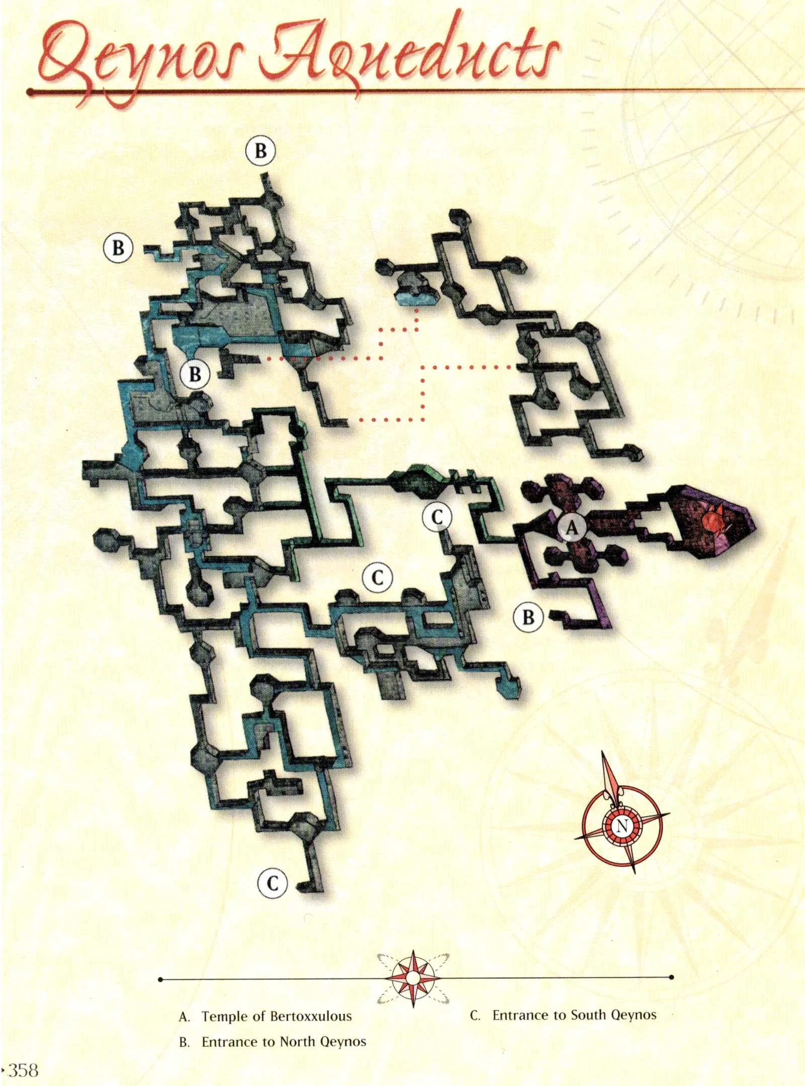 Map of Qeynos