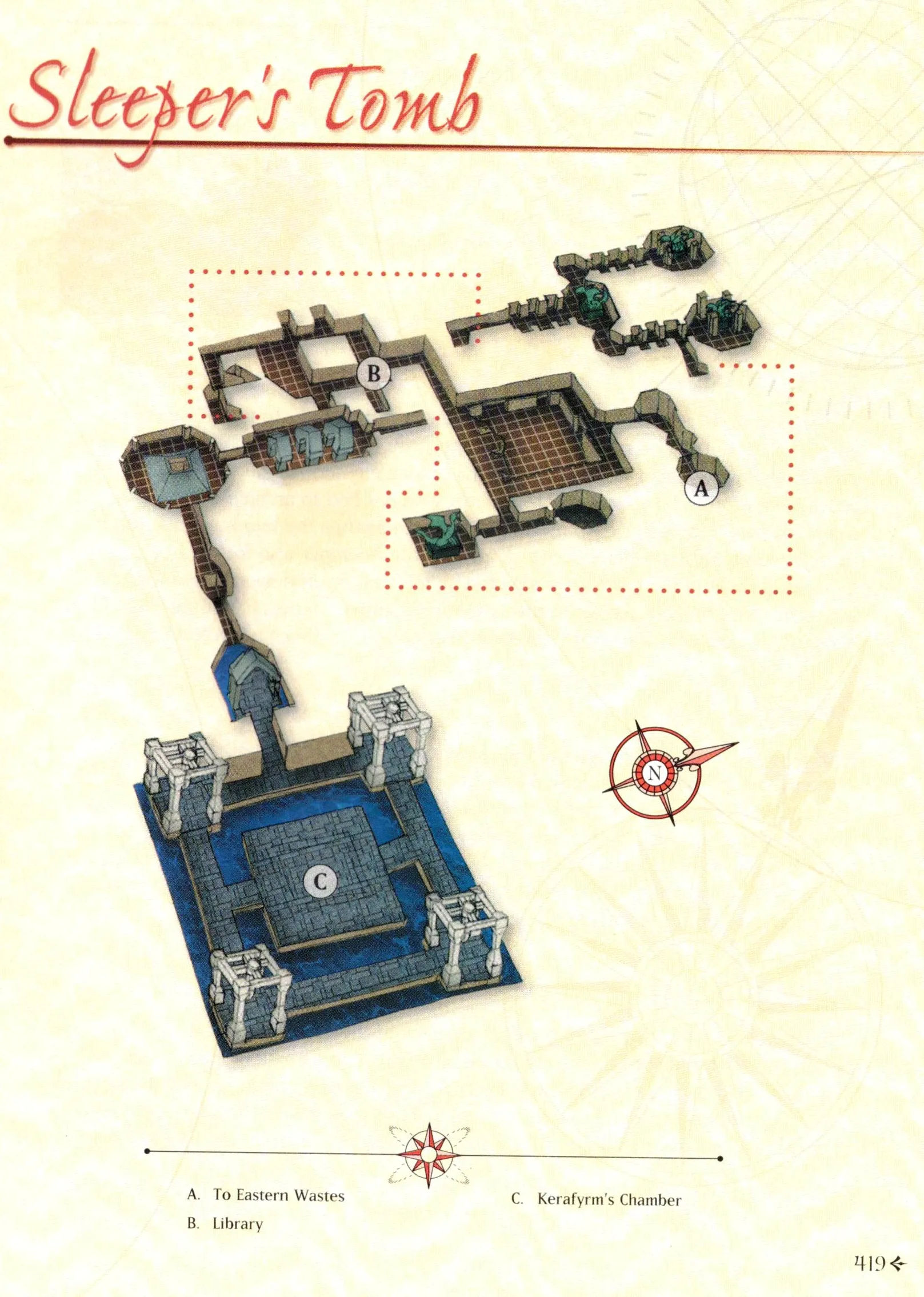 Map of Sleeper's Tomb