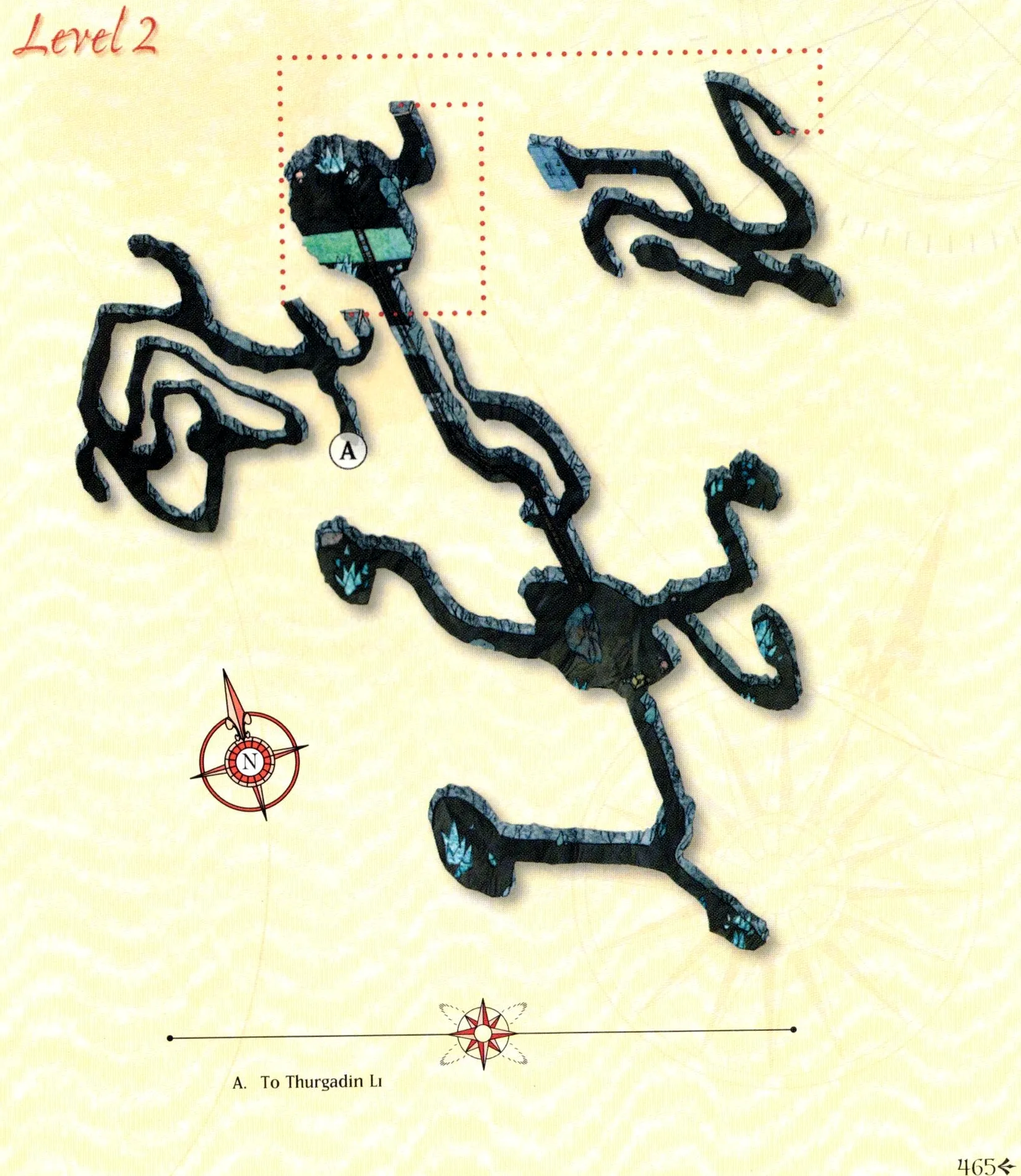 Map of Thurgadin — Level 2