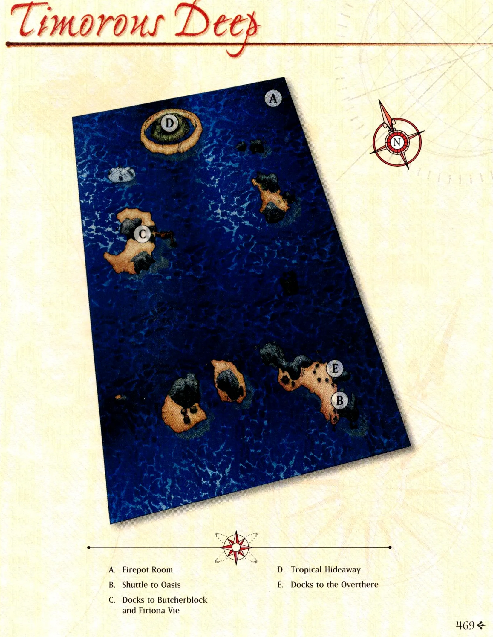 Map of Timorous Deep