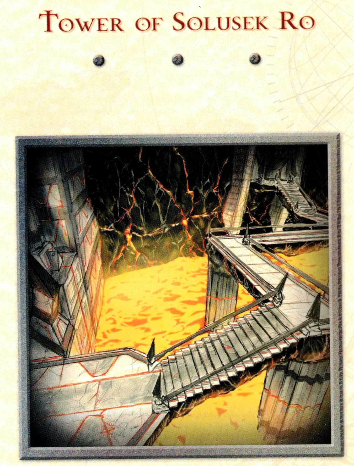 Map of The Tower of Solusek Ro